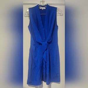 Amanda Uprichard Blue Mini Dress